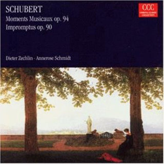 the album cover for F. SCHUBERT - Moments Musicaux Op. 94 / Impromptus Op. 90