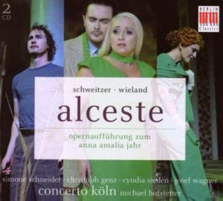 the album cover for Albert Schweitzer - Alceste (Complete)