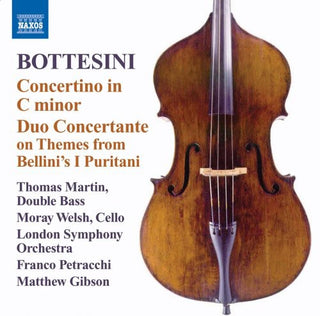 the album cover for Matthew Gibson - Concertino in C minor / Duo Concertante on Themes