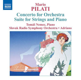 the album cover for Tomas Nemec - Concerto for Orchestra / Suite for Strings & Piano