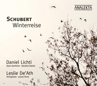 the album cover for Daniel Lichti - Winterreise