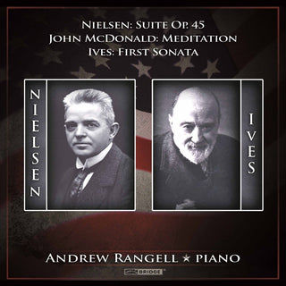 the album cover for ANDREW RANGELL - Andrew Rangell Plays John McDonald