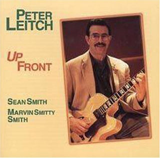 the album cover for Peter Leitch - Up Front
