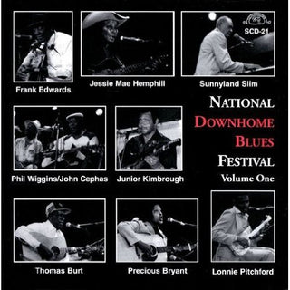 the album cover for National Downhome Blues Festival - National Downhome Blues Festival 1 / Various