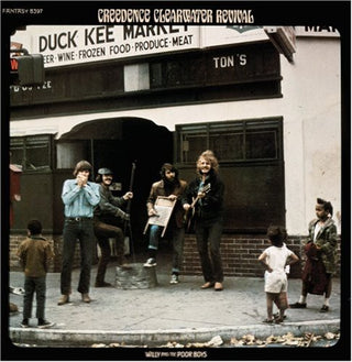 the album cover for Creedence Clearwater Revival - Willy and The Poor Boys [Remastered] [Bonus Tracks] [Digipak]