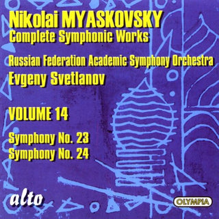 the album cover for N. Myaskovsky - Complete Symphony Suite No. 23 in A minor Op. 56