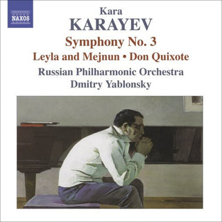 the album cover for Dmitry Yablonsky - Symphony No. 3 / Leyla & Mejnun / Don Quixote