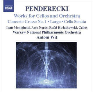 the album cover for Antoni Wit - Works for Cellos & Orchestra