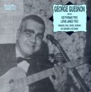 the album cover for GEORGE GUESNON - With Kid Thomas' Trio, Lewis James' Trio
