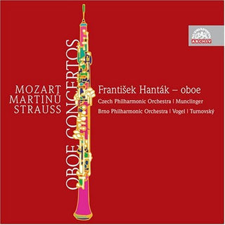 the album cover for Czech Philharmonic Orchestra - Oboe Concertos