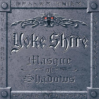 the album cover for Yoke Shire - Masque of Shadows