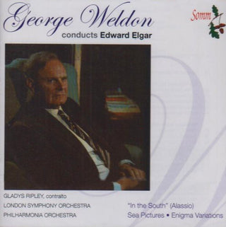 the album cover for George Weldon - George Weldon Conducts Elgar