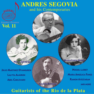the album cover for AndrÃ©s Segovia - His Contemporaries 2