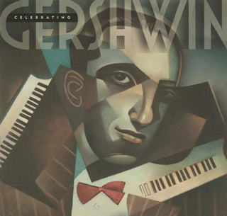 the album cover for American Piano Duo - Celebrating Gershwin