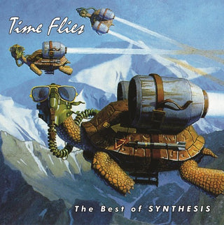 the album cover for Byu Synthesis - Time Flies: Best of Synthesis