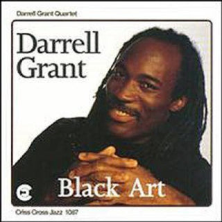 the album cover for Darrell Grant - Black Art