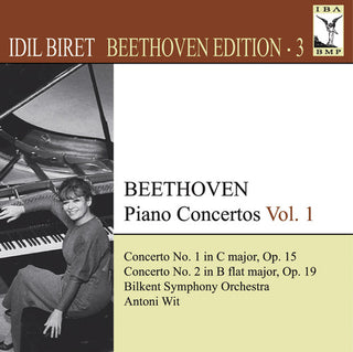the album cover for Idil Biret - Idil Biret Beethoven Edition 3: Piano Concertos