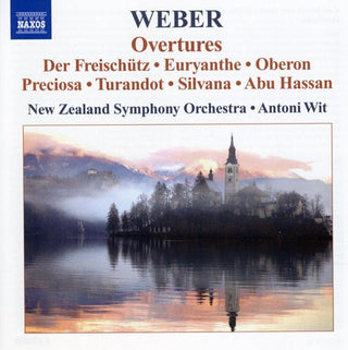 the album cover for Antoni Wit - Overtures