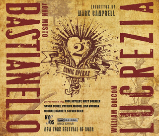 the album cover for Steven Blier - Two New Comic Operas
