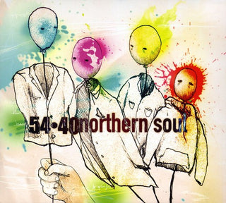 the album cover for 54-40 - Northern Soul