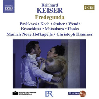 the album cover for Christoph Hammer - Fredegunda