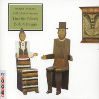 the album cover for Latar Fran Rattvik Boda & Bingsjo - Folk Music in Sweden 16 & 17 / Various