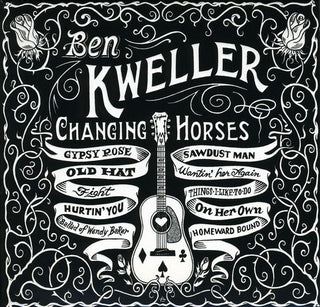 the album cover for Ben Kweller - Changing Horses