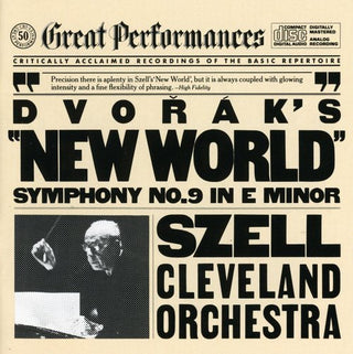 the album cover for George Szell - Symphony 9 " New World "