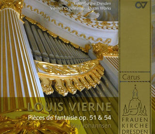the album cover for Vierne / Johannsen - Organ Works
