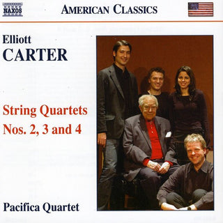 the album cover for Pacifica Quartet - String Quartets Nos. 2 3 & 4