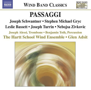 the album cover for Hartt School Wind Ensemble - Passaggi