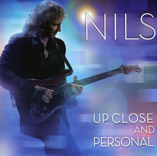 the album cover for Nils - Up Close and Personal