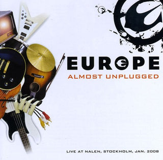 the album cover for Europe - Almost Unplugged