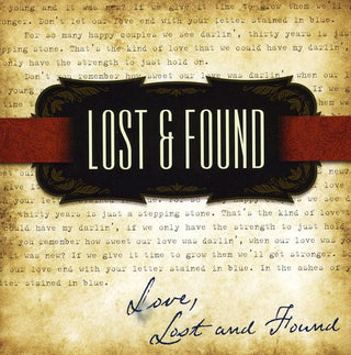 the album cover for Lost & Found - Love, Lost and Found