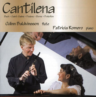 the album cover for Patricia Romero - Cantilena: Music for Flute & Piano