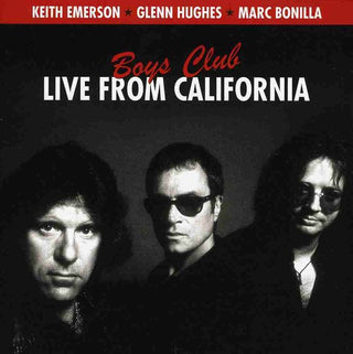 the album cover for Keith Emerson - Boys Club-Live From L.A. [Import]