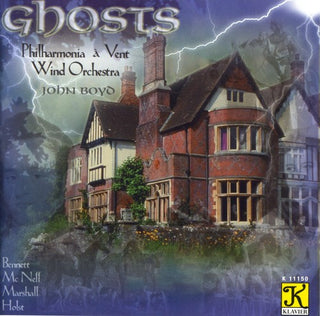 the album cover for Philharmonia A Vent Wind Orchestra - Ghosts