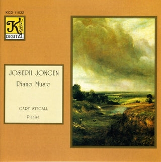 the album cover for Gary Stegall - Piano Music of Joseph Jongen