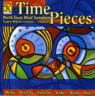 the album cover for North Texas Wind Symphony - Time Pieces