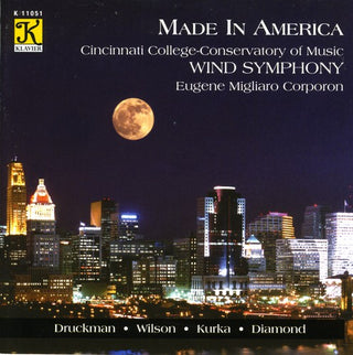 the album cover for Cincinnati Wind Symphony - Made in America
