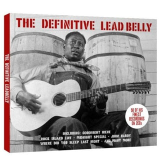 the album cover for Lead Belly - Definitive Lead Belly