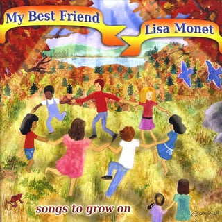 the album cover for Lisa Monet - My Best Friend