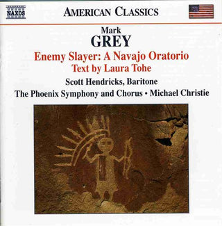 the album cover for Michael Christie - Enemy Slayer: A Navajo Oratorio