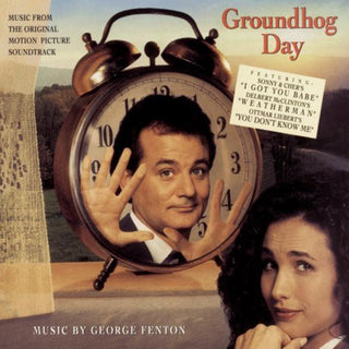 the album cover for George Fenton - Groundhog Day (Original Soundtrack)