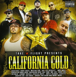 the album cover for Goldtoes Presents - California Gold