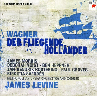 the album cover for Wagner / Morris / Voigt / Metro Opera Orch / Levin - Flying Dutchman