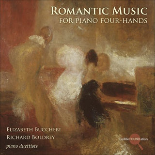 the album cover for Elizabeth Buccheri - Romantic Music for Four-Hands