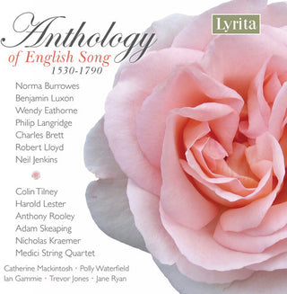 the album cover for Various Artists - Anthology of English Song 1530-1790 / Various