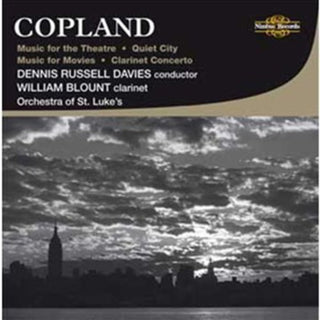the album cover for A. COPLAND - Music for the Theatre