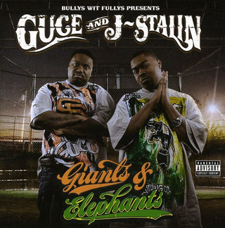 the album cover for Guce - Giants and Elephants